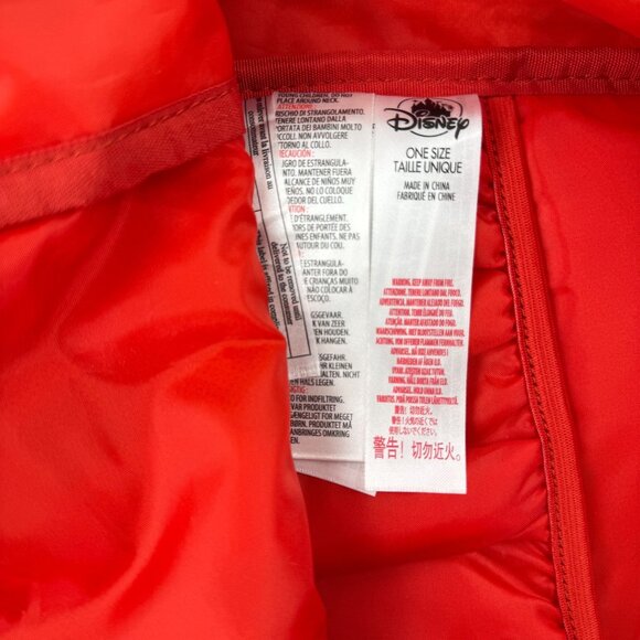 Disney Mickey Mouse Striped Backpack Red White and Blue Adj Straps Americana OS - Picture 11 of 15